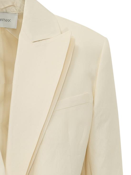 26SS 스포트막스 수트 자켓 2612041033600 001 BURRO - SPORTMAX