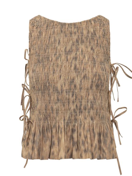 26SS 가니 민소매 티셔츠 A1040271 ZZT BURRO