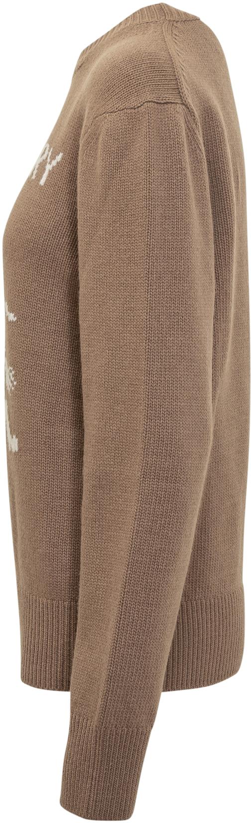 25FW 버버리 EKD 울 캐시미어 스웨터 8115642A1420 TAUPE - BURBERRY