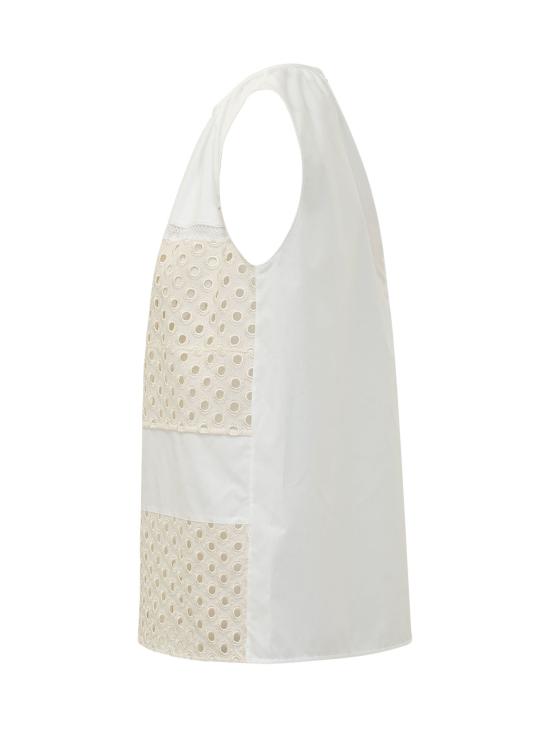 26SS 마르니 민소매 티셔츠 TTMA0455Q9UTC193 00W01 BIANCO - MARNI