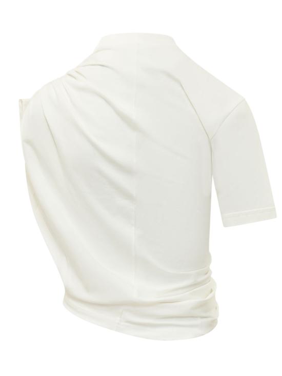 26SS 쿠레쥬 반팔 티셔츠 226JTS241JS0290 0001 HERITAGE WHITE - COURREGES