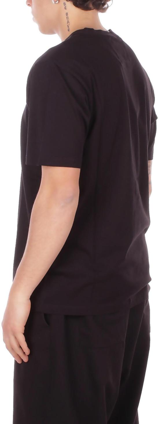 26SS 씨피 컴퍼니 30/1 저지 숏슬리브 로고 패치 티셔츠 RCCMTS726A005100W999 BLACK - C.P. COMPANY