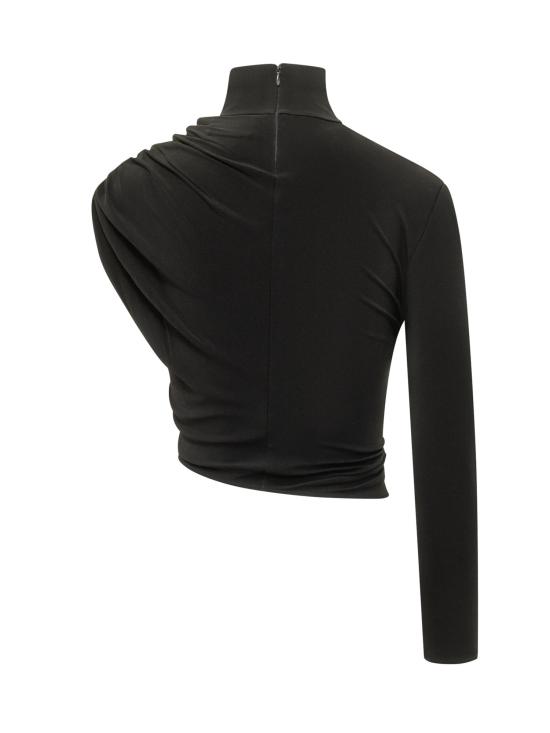 26SS 쿠레쥬 긴팔 티셔츠 226JTO534JS0145 9999 BLACK - COURREGES