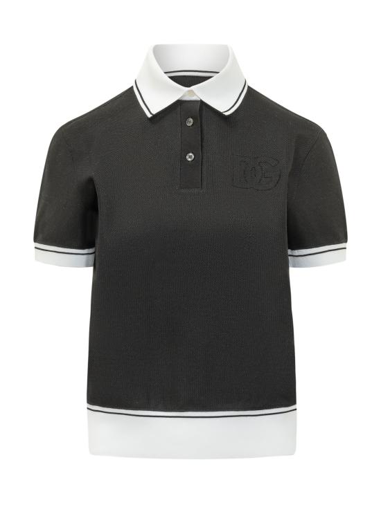 26SS 돌체앤가바나 폴로 티셔츠 F8V33ZGDDMH N0000 NERO