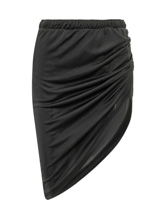 26SS 쿠레쥬 미디 스커트 226JJU371JS0195 9999 BLACK