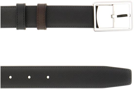 26SS 몽블랑 가죽 벨트 222193BLACKEBONY - MONTBLANC