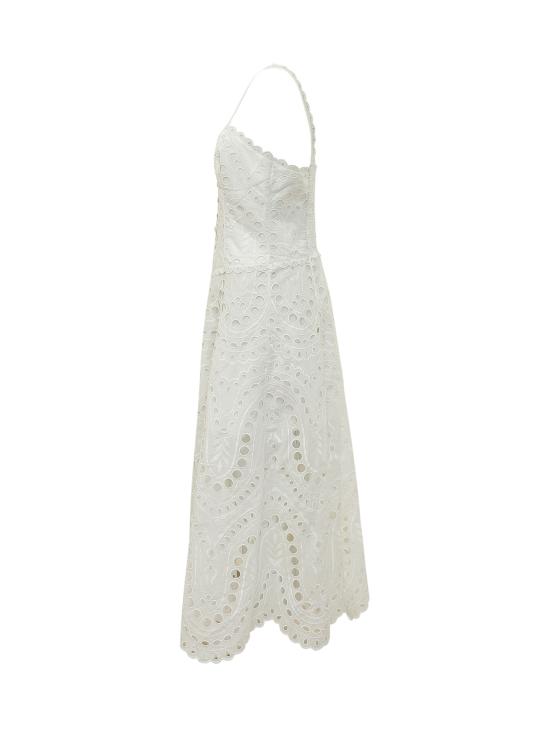 26SS 챠로 루이즈 이비자 롱 원피스 263614 WHITE SEALACE WHIT SEALACE - CHARO RUIZ IBIZA