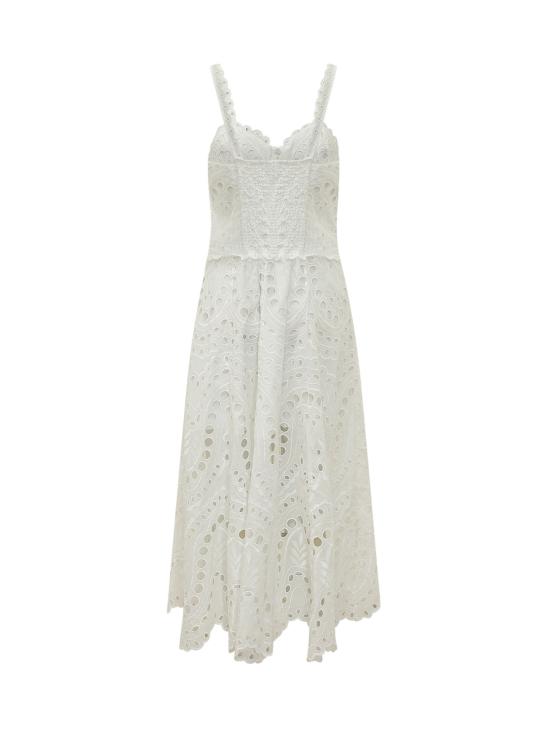 26SS 챠로 루이즈 이비자 롱 원피스 263614 WHITE SEALACE WHIT SEALACE - CHARO RUIZ IBIZA