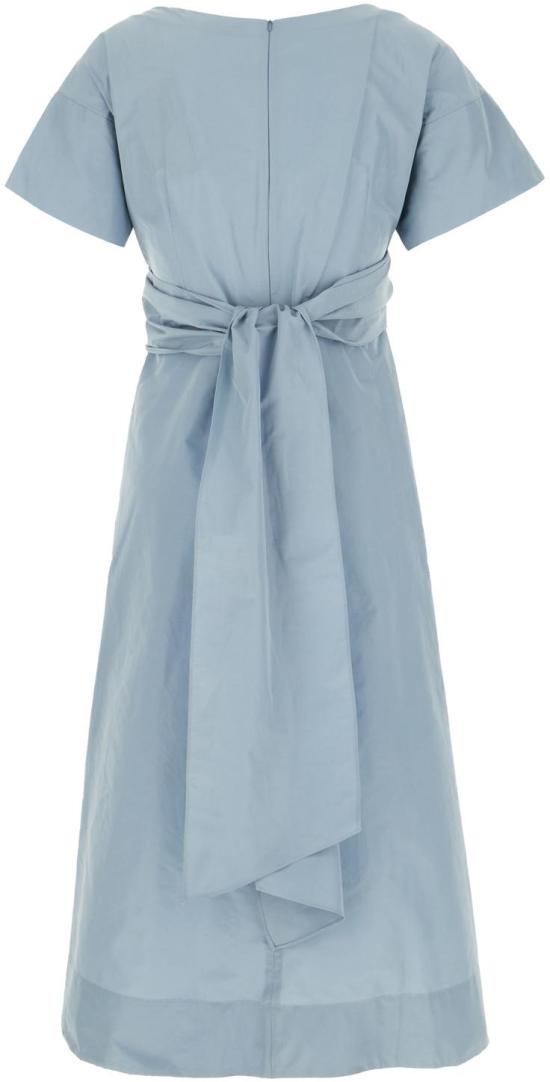 26SS 막스마라 미디 원피스 WKDPIOPPO008 BLUE - MAX MARA