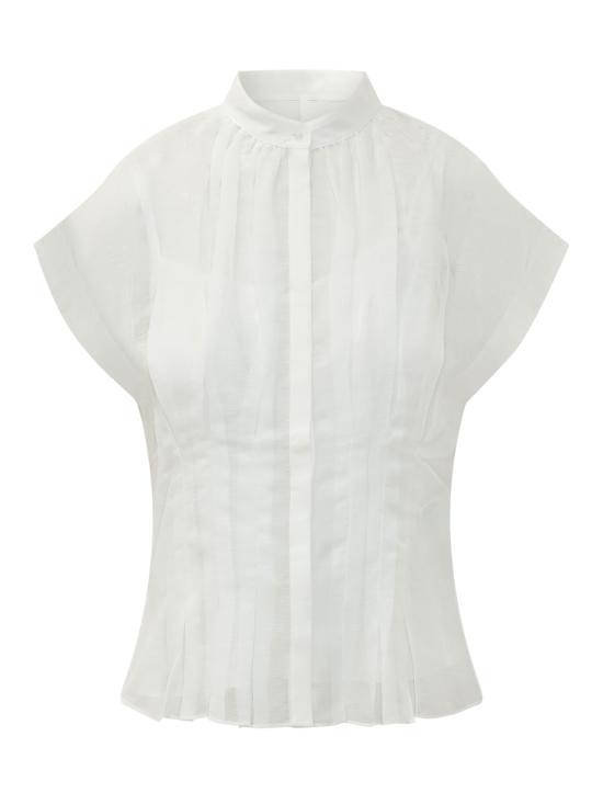 26SS 보스 블라우스 50559717 100 WHITE