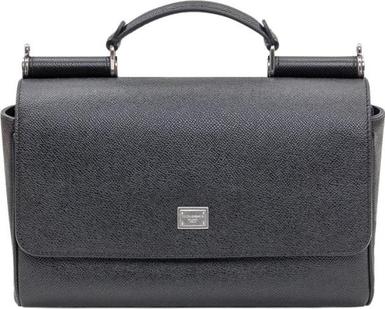 25FW 돌체앤가바나 Calfskin Sicily 백 BM2516BG06580999 BLACK