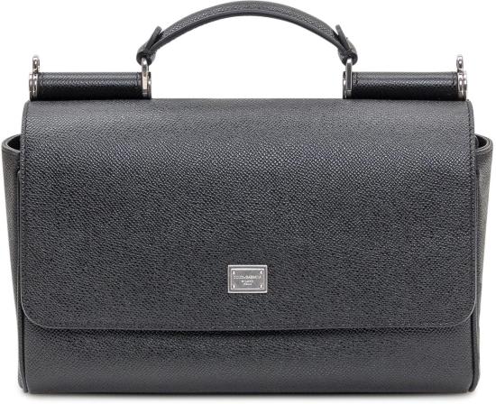 25FW 돌체앤가바나 Calfskin Sicily 백 BM2516BG06580999 BLACK