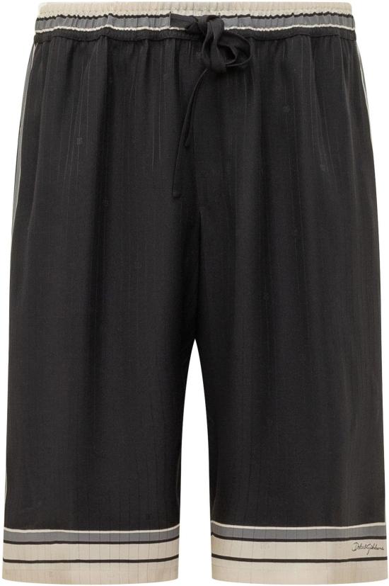 26SS 돌체앤가바나 숏팬츠 GV5MATHI11THN5WH BLACK