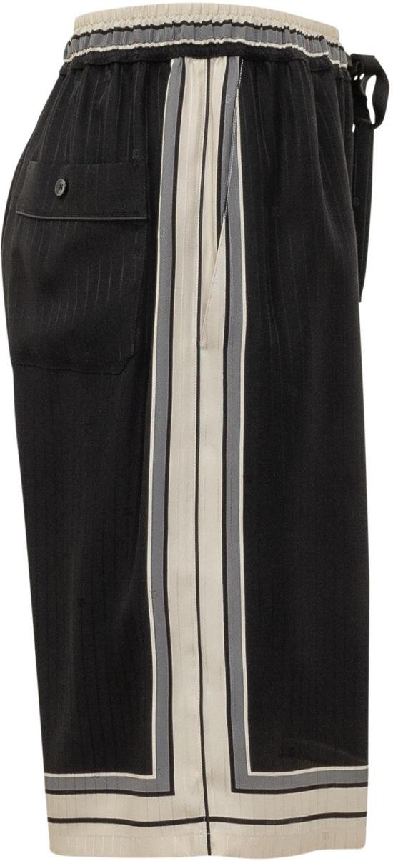 26SS 돌체앤가바나 숏팬츠 GV5MATHI11THN5WH BLACK - DOLCE & GABBANA