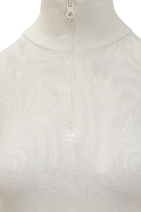 25FW 쿠레쥬 터틀넥 325MPU247FI00710001 WHITE - COURREGES