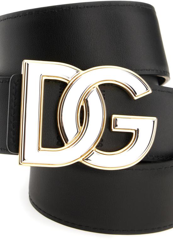 26SS 돌체앤가바나 가죽 벨트 BC4941AG6518B956 BLACK - DOLCE & GABBANA