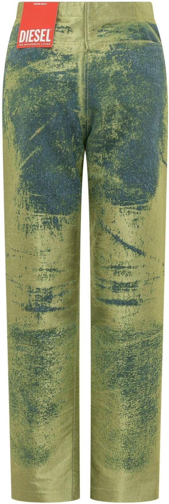 26SS 디젤 스트레이트 팬츠 A234250EFDK009 LIME - DIESEL