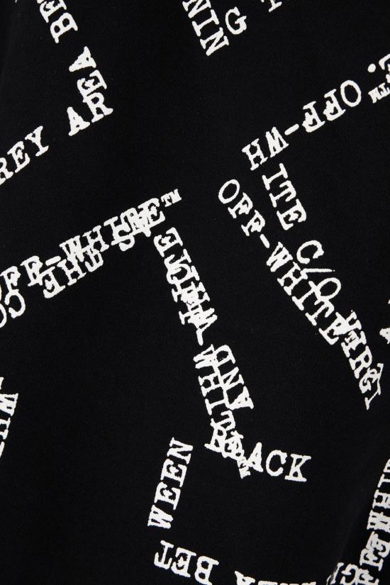 26SS 오프화이트 스웨터 OMBB12MS26FLE0050001 BLACK - OFF WHITE