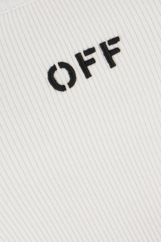 25FW 오프화이트 민소매 티셔츠 OWAD072C99JER0020110 WHITE - OFF WHITE