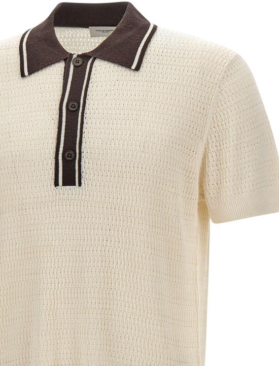 26SS 파올로페코라 폴로 티셔츠 A020F6001102 WHITE - PAOLO PECORA