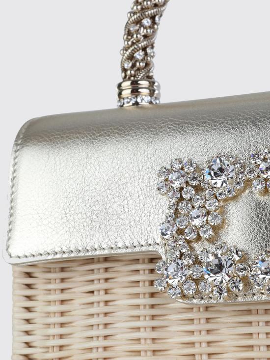 26SS 로저비비에 토트백 RBWAMFC2100UCN 1465 Natural - ROGER VIVIER