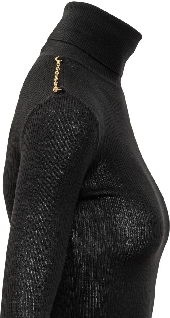 25FW 엘리자베타프랜치 터틀넥 MK43B57E2110 BLACK - ELISABETTA FRANCHI