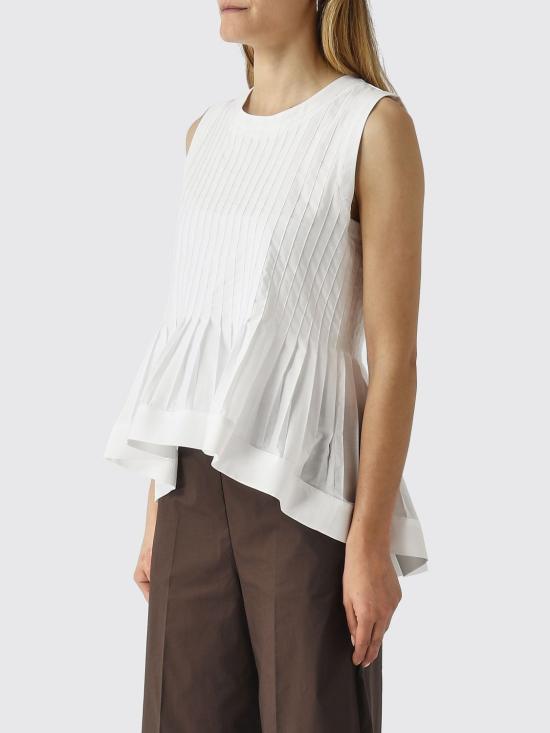 26SS 메이메이즈 탑 M6EL01 791 White - MEIMEIJ