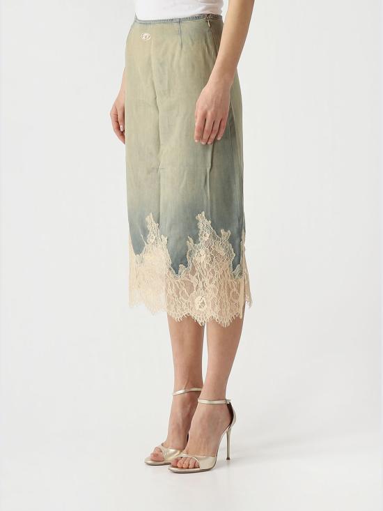 26SS 디젤 DE 머시 미디 스커트 A217840CEDE 01 Stone Washed - DIESEL