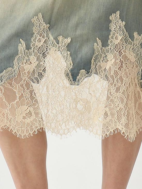 26SS 디젤 DE 머시 미디 스커트 A217840CEDE 01 Stone Washed - DIESEL