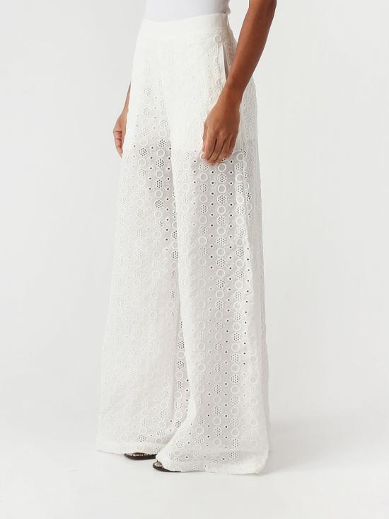 26SS 핑코 팔라초 팬츠 106440A35P Z05 White - PINKO