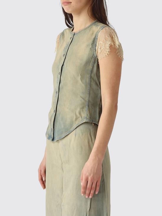 26SS 디젤 셔츠 A217410CEDE 01 Stone Washed - DIESEL