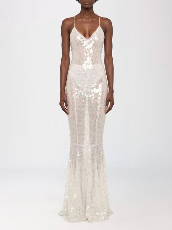 26SS 노마카말리 롱 원피스 ST4253TQS59965 White