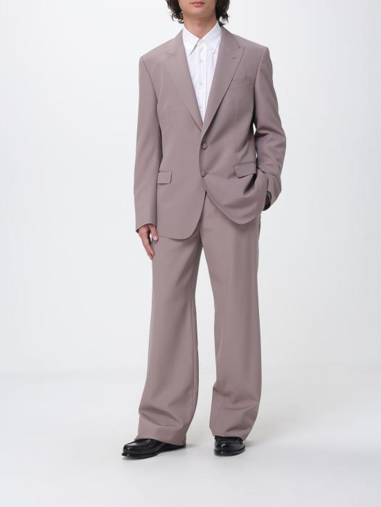 26SS 돌체앤가바나 싱글 브레스티드 울 포플린 자켓 G2NW0THU2BN M0955 Brown - DOLCE & GABBANA