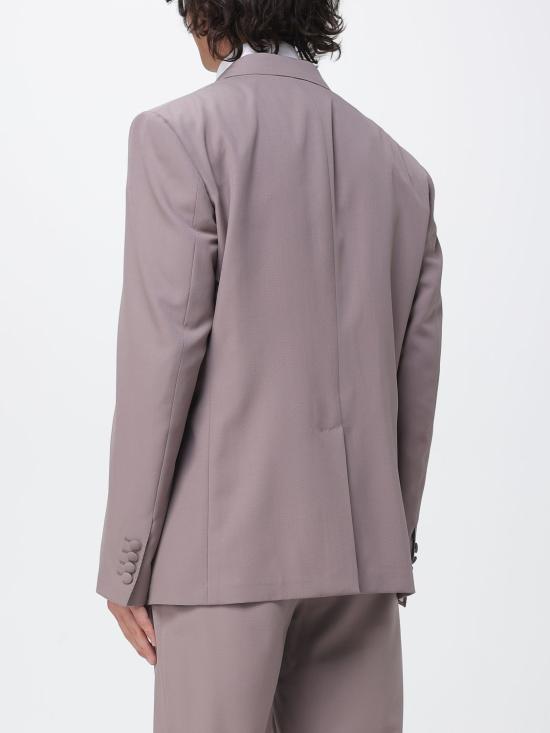 26SS 돌체앤가바나 싱글 브레스티드 울 포플린 자켓 G2NW0THU2BN M0955 Brown - DOLCE & GABBANA