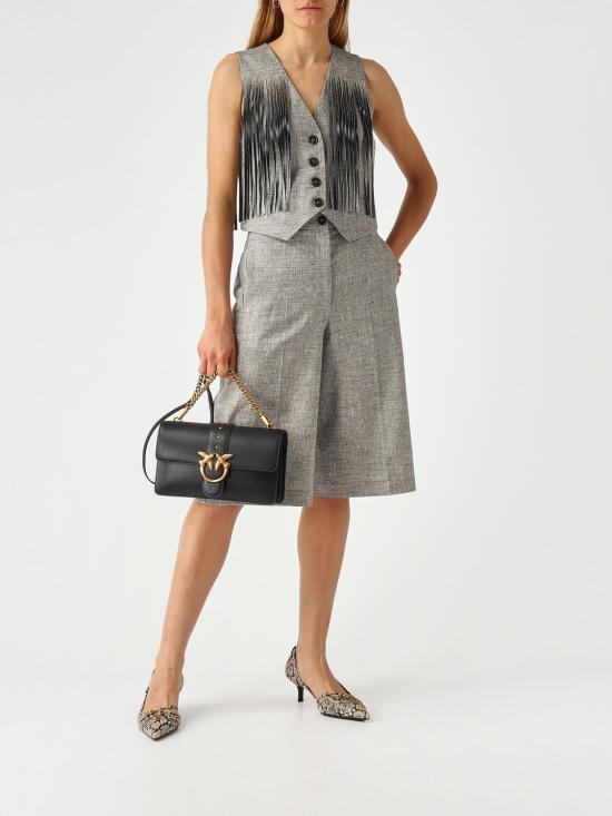 26SS 핑코 숏팬츠 106920A3AS ZZ2 Black - PINKO