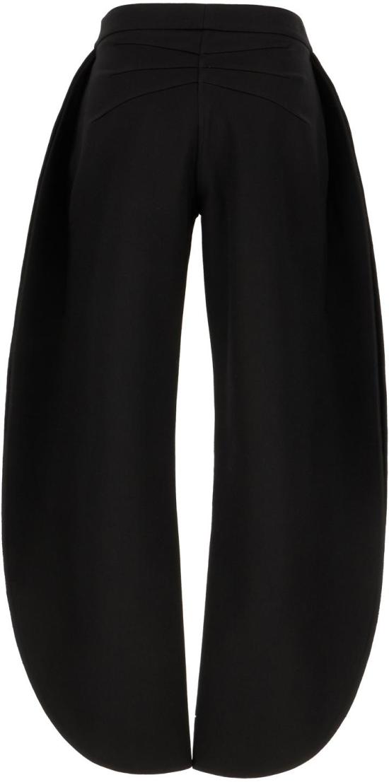 26SS 알라이아 스트레이트 팬츠 AA9P1319W130C995 BLACK - ALAIA