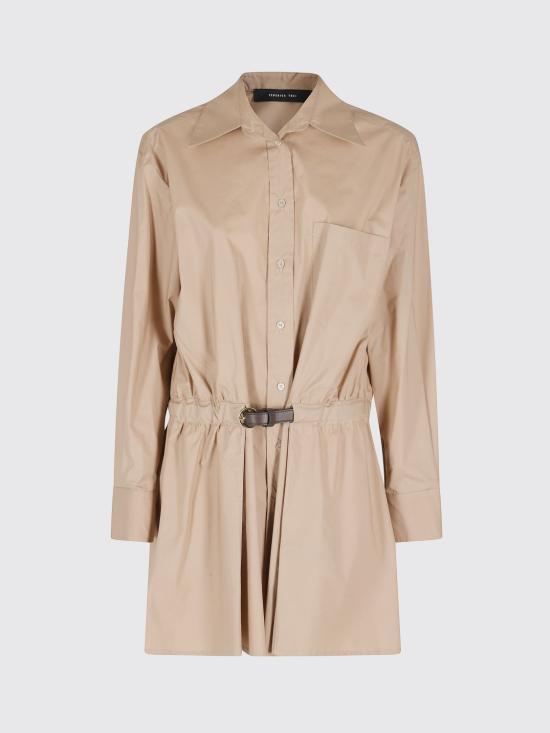 26SS 페데리카 토시 롱 원피스 41207400 24 Brown - FEDERICA TOSI