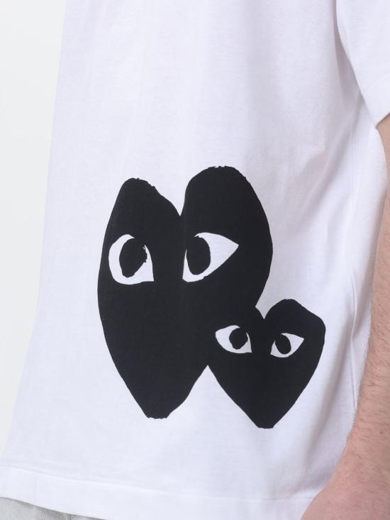 26SS 꼼데가르송 반팔 티셔츠 AXT350051 1 White - COMME DES GARCONS