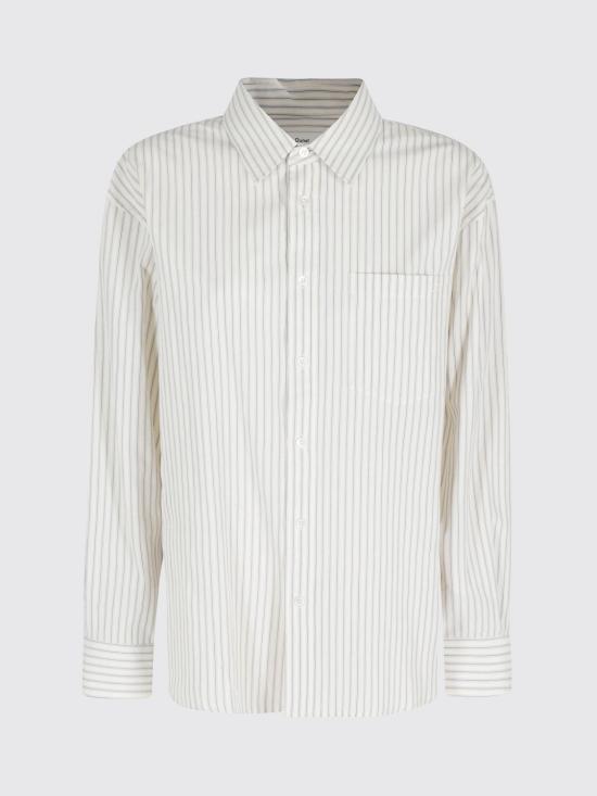 26SS 던스트 셔츠 UDSH6A105 IVORY STRIPE Ivory - DUNST