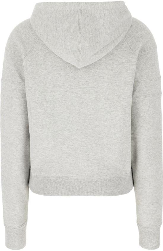  생로랑 후드 티셔츠 728319Y37G1403 GREY - SAINT LAURENT