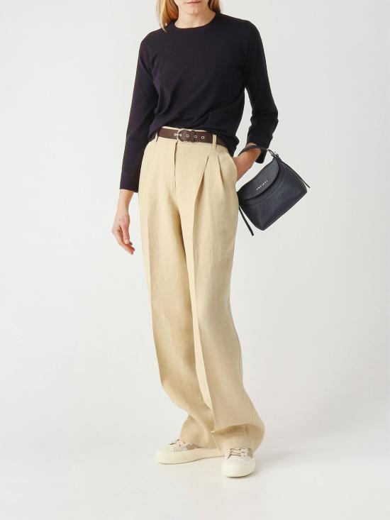 26SS 막스마라 반팔 티셔츠 2616361077600 004 Navy - MAX MARA