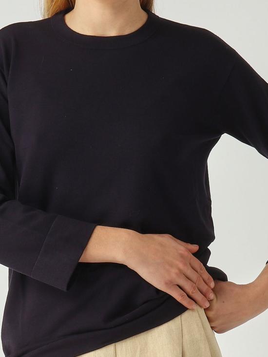 26SS 막스마라 반팔 티셔츠 2616361077600 004 Navy - MAX MARA