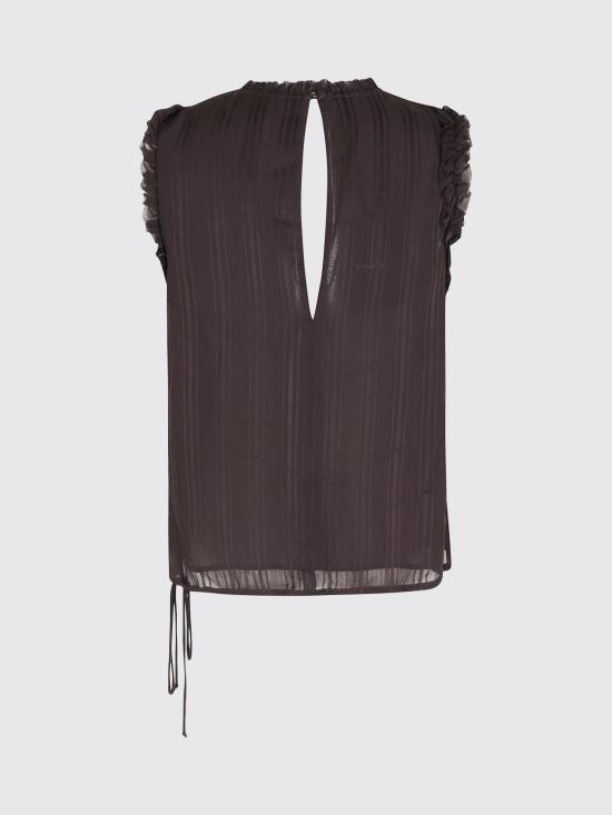 26SS 핑코 민소매 티셔츠 106566A373 M28 Brown - PINKO