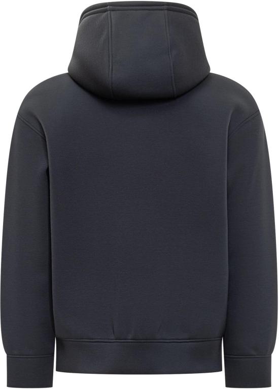 25FW 엠포리오 아르마니 후드 티셔츠 EM002882AF18339MB367 NAVY - EMPORIO ARMANI