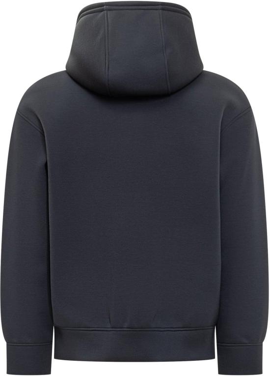 25FW 엠포리오 아르마니 후드 티셔츠 EM002882AF18339MB367 NAVY - EMPORIO ARMANI