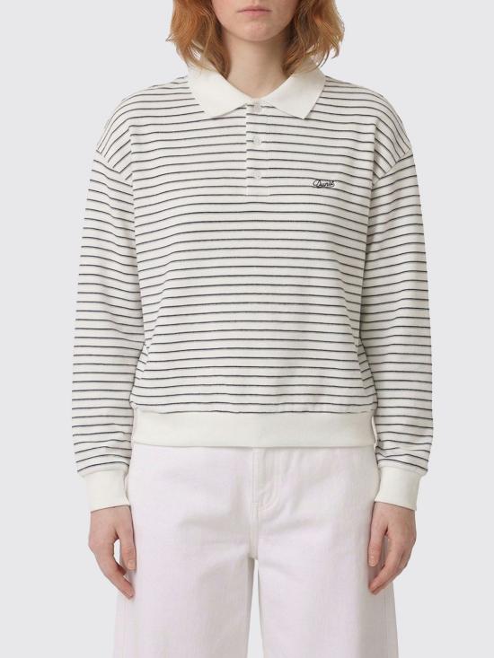 26SS 던스트 폴로 티셔츠 UDTS6A120 IVORY STRIPE Ivory