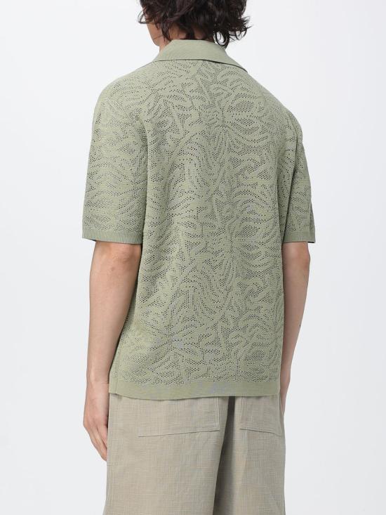 26SS 드롤드무슈 반팔 셔츠 KCA174CO293 Kaki - DROLE DE MONSIEUR