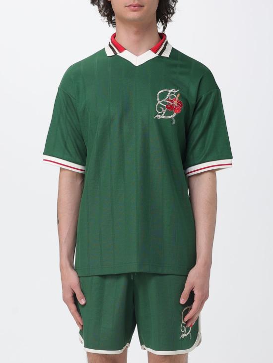 26SS 드롤드무슈 폴로 티셔츠 KPL171PL160 DGN Forest Green