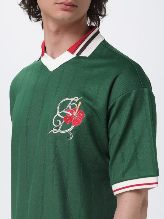26SS 드롤드무슈 폴로 티셔츠 KPL171PL160 DGN Forest Green - DROLE DE MONSIEUR