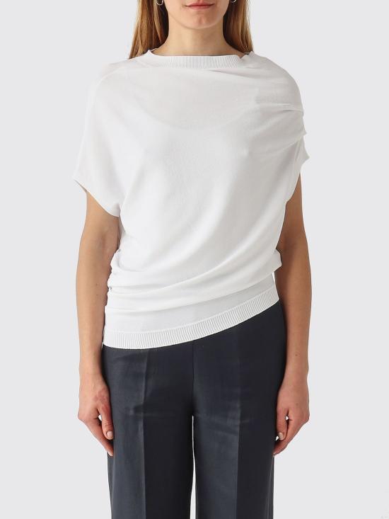 26SS 리비아나 콘티 탑 L6SA09 A01 White